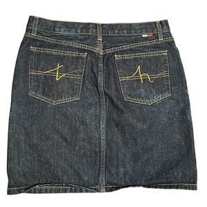 Vintage Tommy Hilfiger Dark Denim Skirt - Tagged Size 9 - Fits like 6